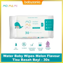 Momami Water Baby Wipes 30 Sheet - Melon Flavour...